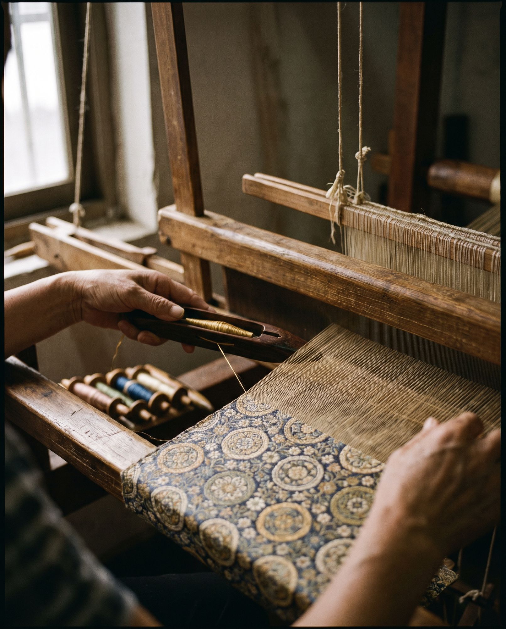 Woven on the loom
